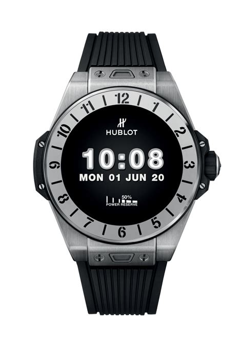 hublot digital watches|hublot connected watch.